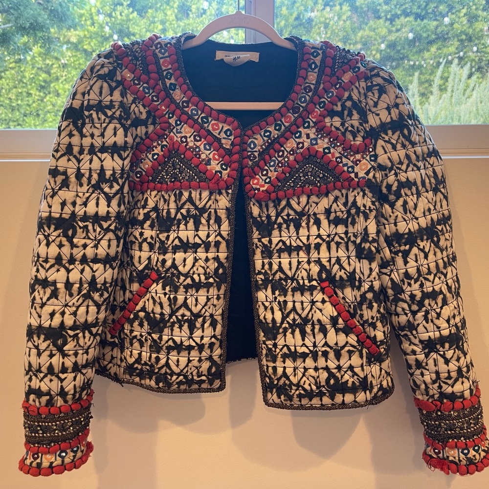 Rare Isabel Marant x H&M Embellished Jacket.